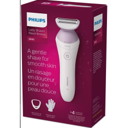 PHILIPS BRL136/00 - 6000 sērijas bezvada sieviešu skuveklis, mitrai un sausai epilēšanai