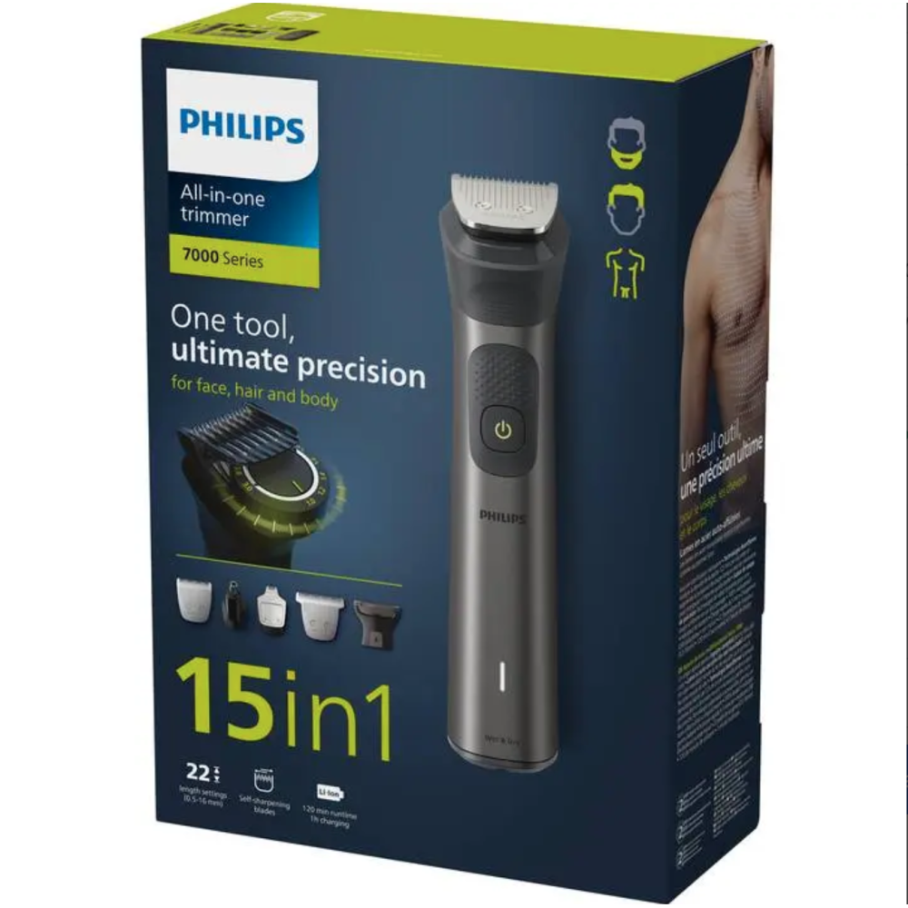 Philips Series 7000 15-in-1 Grooming Kit - Ultimate Black Edition Philips Series 7000 15-in-1 Grooming Kit - Ultimate Black Edition