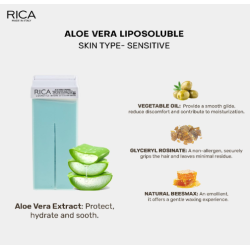 RICA Aloe Vera wax - Воск с экстрактом Алоэ Вера, 100ml