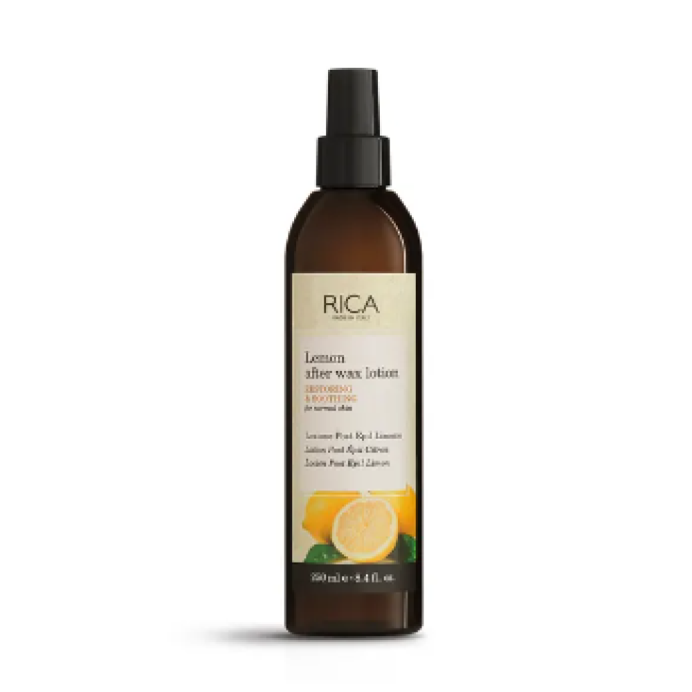 RICA Lemon After wax lotion - Losjons pēc vaksācijas ar citrona ekstraktu, 250ml