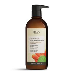 RICA Opuntia Oil After wax emulsion - Emulsija pēc vaksācijas ar opuncijas eļļu, 500ml