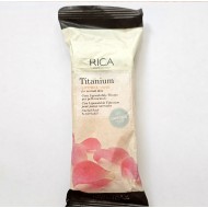 RICA Titanium wax - Rozā vasks ar titāna dioksīdu, 100ml