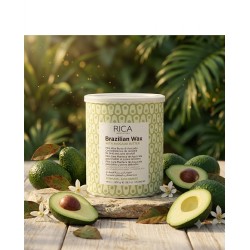 RICA Brazilian Avokado Wax - Brazīlijas vasks / cietais vasks, 800ml