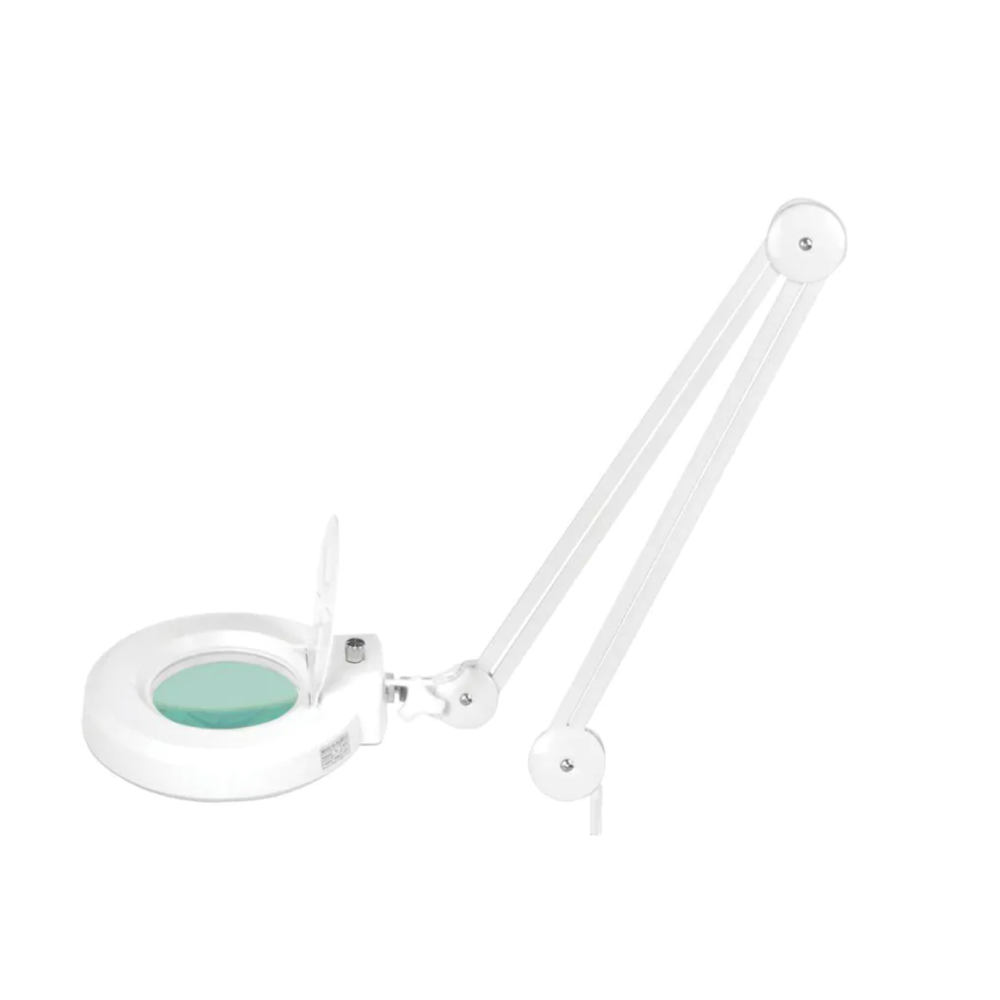 LED LUPA lampa S5 ar LED statīvu un regulējamu gaismas intensitāti, balta (126684)