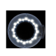 LED LUPA lampa S5 ar LED statīvu un regulējamu gaismas intensitāti, balta (126684)