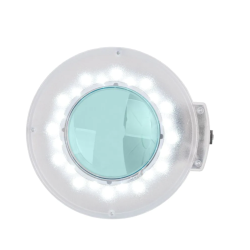 LED LUPA lampa S5 ar LED statīvu un regulējamu gaismas intensitāti, balta