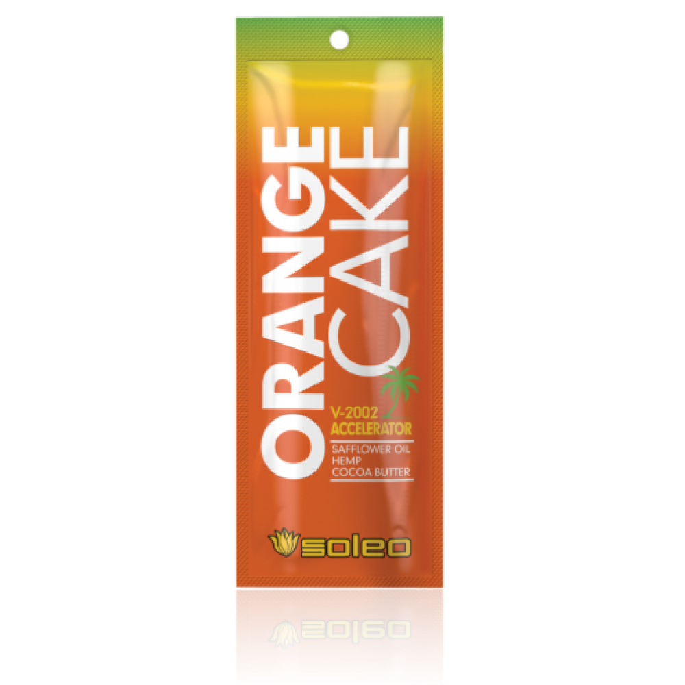 SOLEO Orange Cake - Solārija krēms bez bronzeriem, 15ml