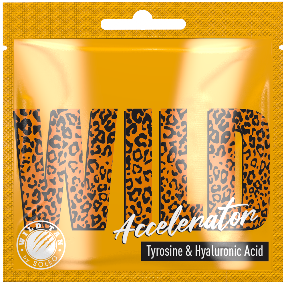 SOLEO WILD Accelerator - Solārija krēms bez bronzeriem, 15ml