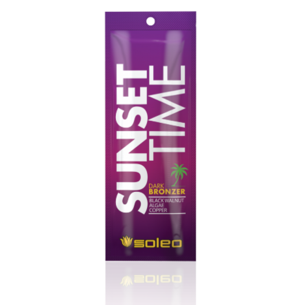SOLEO Sunset Time - Solārija krēms ar bronzeriem, 15ml