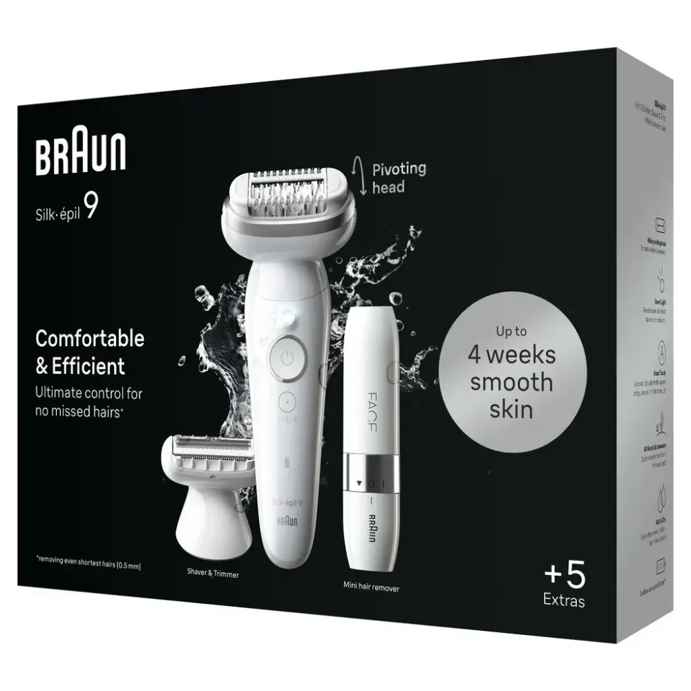 Braun Silk-épil Series 9, SES 341 Epilator Braun Silk-épil Series 9, SES 341 Epilator
