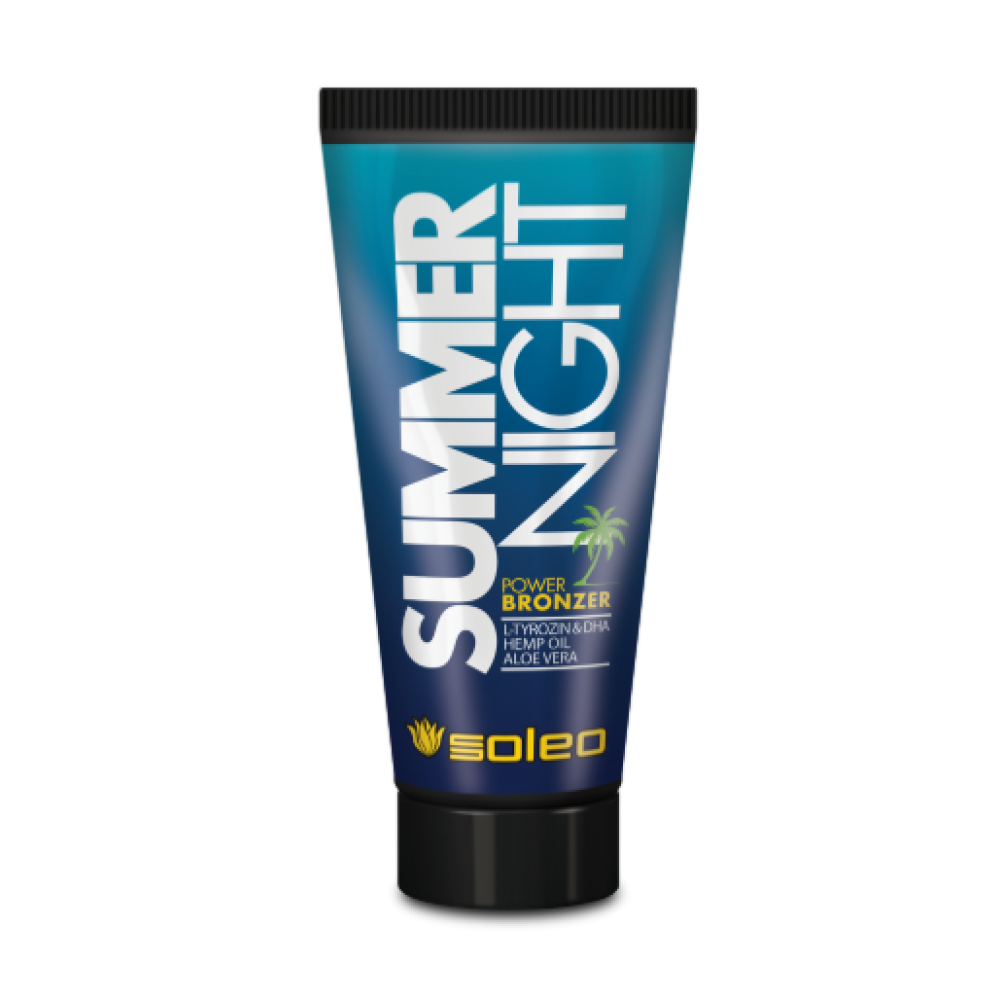 SOLEO Summer Night - Solārija krēms ar bronzeriem, 150ml