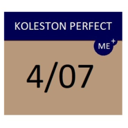 WELLA PROFESSIONALS KOLESTON PERFECT ME+ - Краска для волос, 4/07 - КОРИЧНЕВЫЙ НАТУРАЛЬНЫЙ КОРИЧНЕВЫЙ