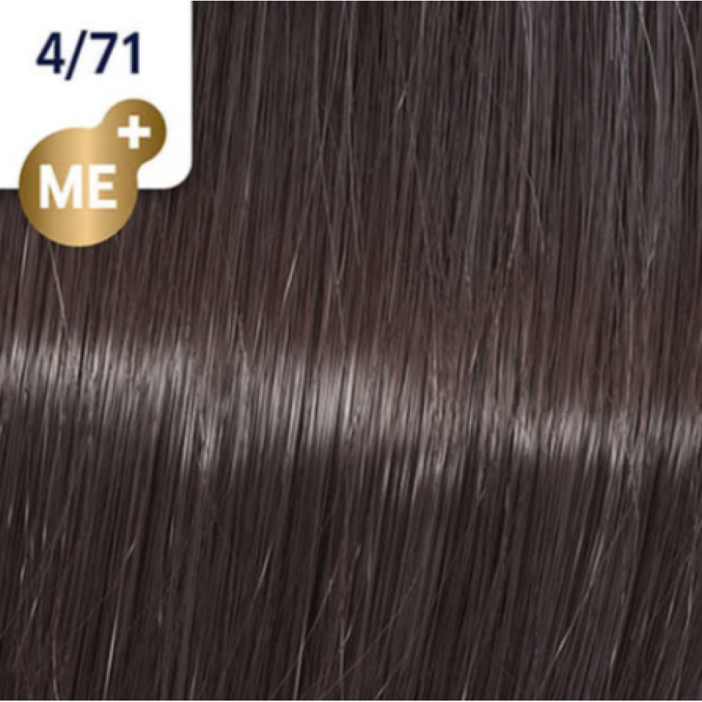 WELLA PROFESSIONALS KOLESTON PERFECT ME+ - Краска для волос, 4/71 - КОРИЧНЕВЫЙ ПЕПЕЛЬНЫЙ