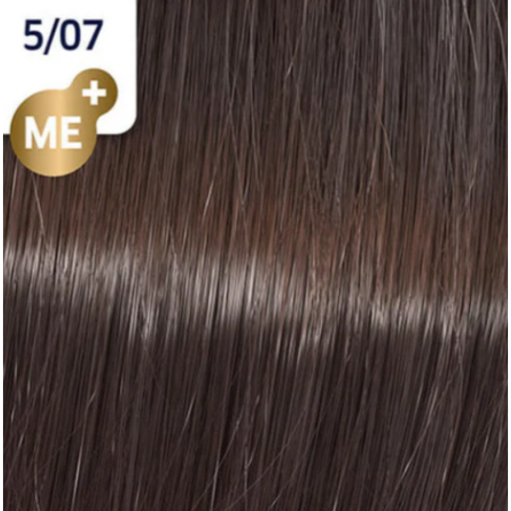 WELLA PROFESSIONALS KOLESTON PERFECT ME+ - Краска для волос, 5/07 - СВЕТЛО-КОРИЧНЕВЫЙ НАТУРАЛЬНЫЙ КОРИЧНЕВЫЙ