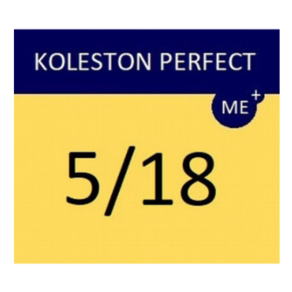 WELLA PROFESSIONALS KOLESTON PERFECT ME+ - Краска для волос, 5/18 - СВЕТЛО-КОРИЧНЕВЫЙ ЖЕМЧУЖНО-ПЕПЕЛЬНЫЙ