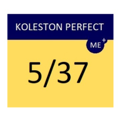 WELLA PROFESSIONALS KOLESTON PERFECT ME+ - Matu krāsa, 5/37 - GAIŠI ZELTA BRŪNS