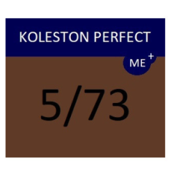 WELLA PROFESSIONALS KOLESTON PERFECT ME+ - Matu krāsa, 5/73 - GAIŠI BRŪNS ZELTA BRŪNS