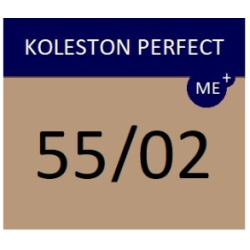 WELLA PROFESSIONALS KOLESTON PERFECT ME+ - Matu krāsa, 55/02 - GAIŠI BRŪNS INTENSĪVI NATURĀLAIS MATĒTS