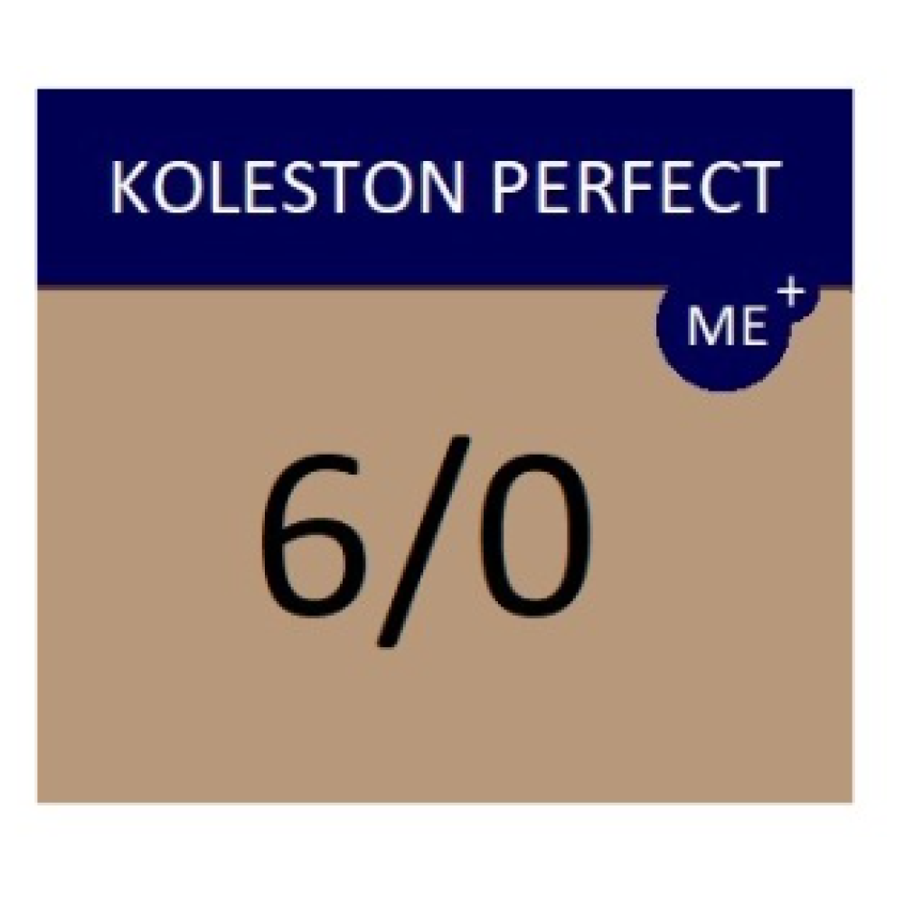 Wella Professionals Koleston Perfect Me+ Hair Color, 6/0 - Dark Blonde Wella Professionals Koleston Perfect Me+ Hair Color, 6/0 - Dark Blonde