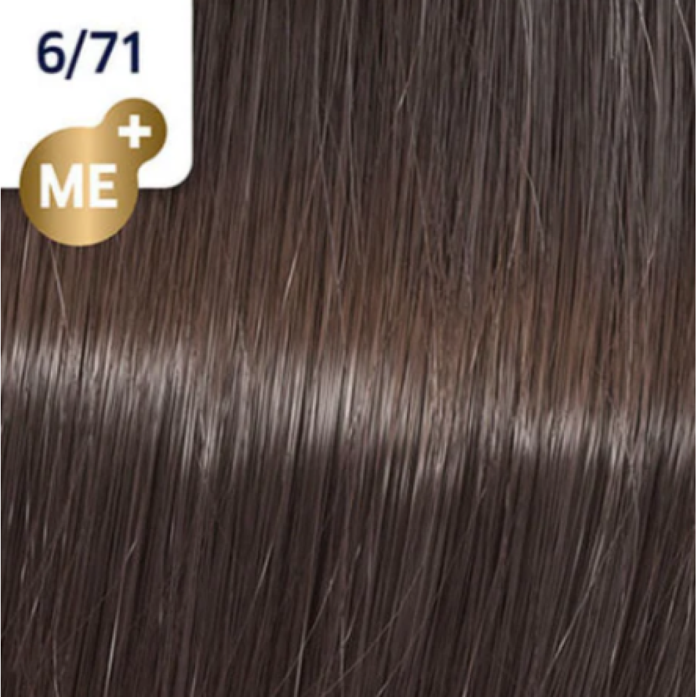 WELLA PROFESSIONALS KOLESTON PERFECT ME+ - Hair colour, 6/71 - DARK BLONDE ASH BROWN