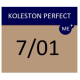 WELLA PROFESSIONALS KOLESTON PERFECT ME+ - Краска для волос, 7/01 - НАТУРАЛЬНЫЙ ПЕПЕЛЬНЫЙ БЛОНД