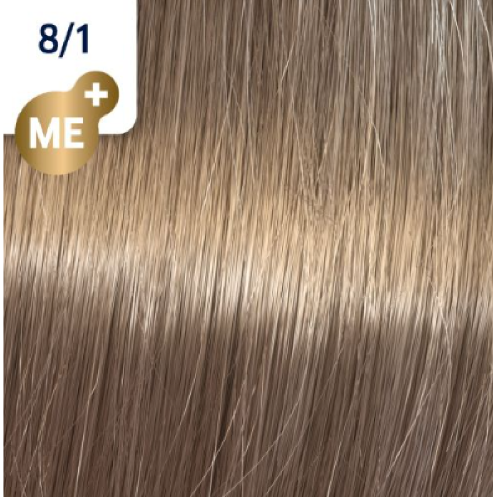 WELLA PROFESSIONALS KOLESTON PERFECT ME+ - Matu krāsa, 8/1 - GAIŠI PELNU BLONDS (81650842)