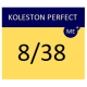 Wella Professionals Koleston Perfect Me+ - Light Blonde Golden Pearl 8/38 Wella Professionals Koleston Perfect Me+ - Light Blonde Golden Pearl 8/38