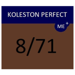 WELLA PROFESSIONALS KOLESTON PERFECT ME+ - Matu krāsa, 8/71 - GAIŠI BLONDS PELNU BRŪNS