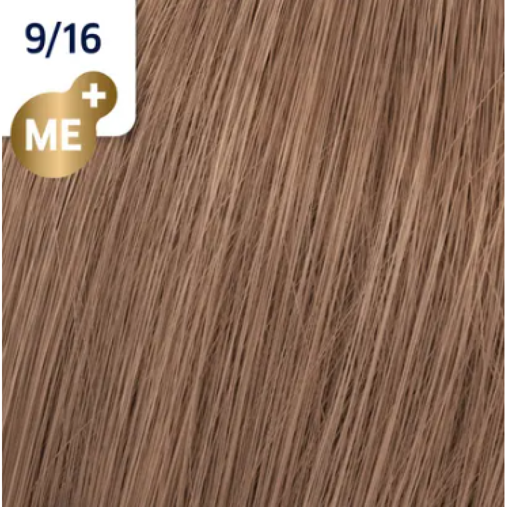 Wella Professionals Koleston Perfect Me+ - 9/16 Very Light Ash Violet Blonde Wella Professionals Koleston Perfect Me+ - 9/16 Very Light Ash Violet Blonde
