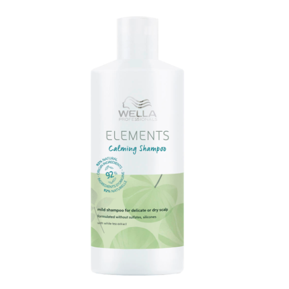 WELLA PROFESSIONAL ELEMENTS Calming Shampoo - Nomierinošs šampūns, 500ml (99350094937)