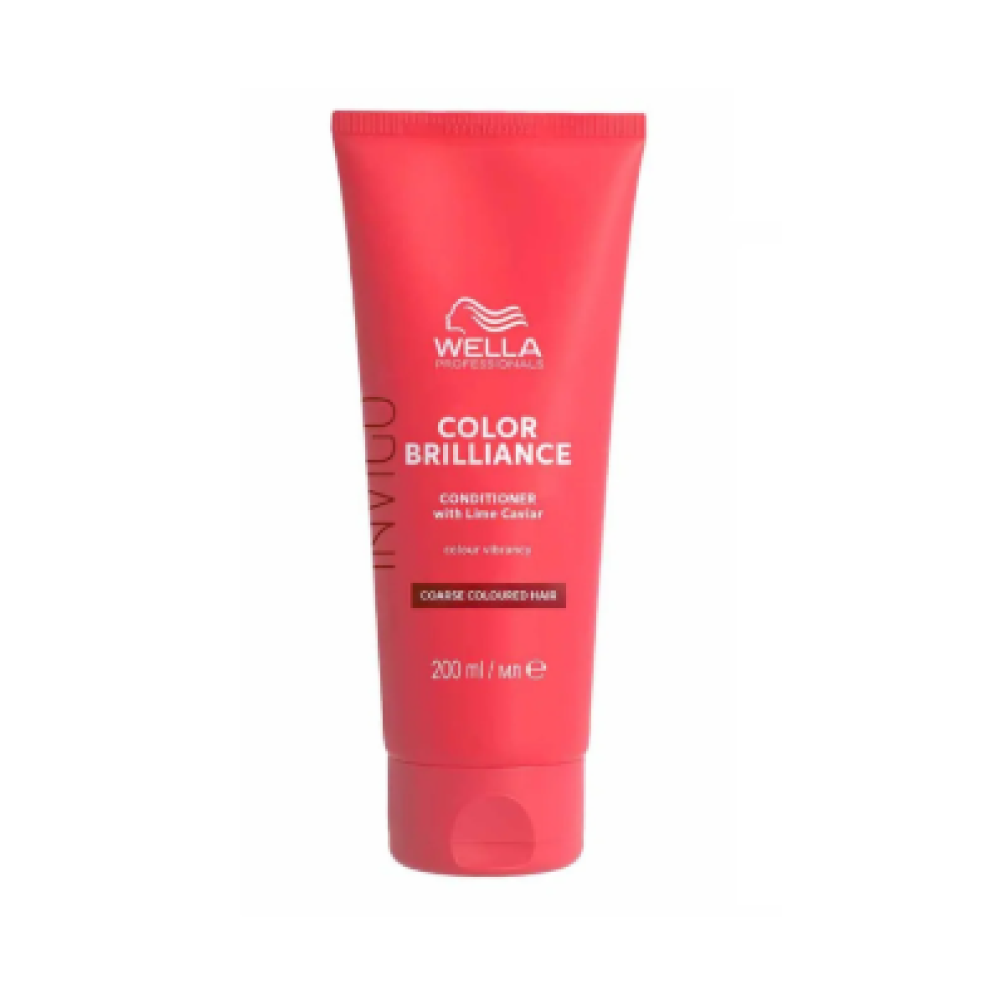 WELLA PROFESSIONAL INVIGO Color Brilliance Coarse Conditioner - Kondicionieris bieziem un krāsotiem matiem, 200ml (99350170067)