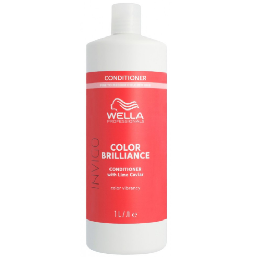 WELLA PROFESSIONAL INVIGO Color Brilliance Fine/Normal Conditioner - Kondicionieris plāniem/normāliem krāsotiem matiem, 1000ml (99350170076)
