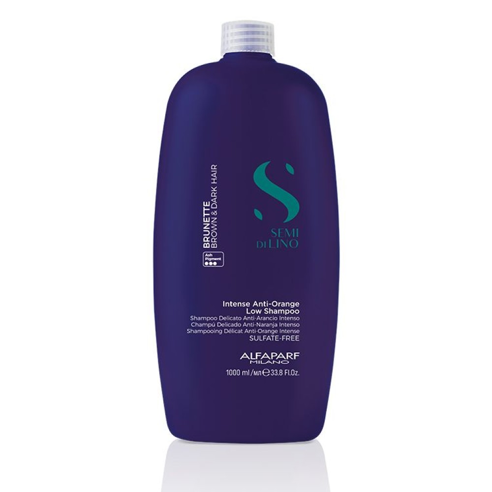 Alfaparf Semi Di Lino Brunette Anti-Orange Low Shampoo, 1000ml