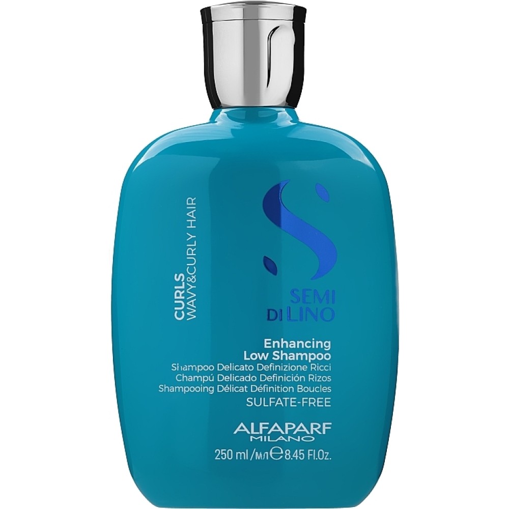 Alfaparf Semi Di Lino Curls Shampoo - Šampūns cirtainiem matiem, 250ml