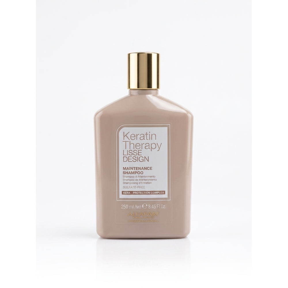 ALFAPARF Milano Keratin Therapy LISSE DESIGN Shampoo - Šampūns ar keratīnu matu gludumam, 250ml (PF023347)
