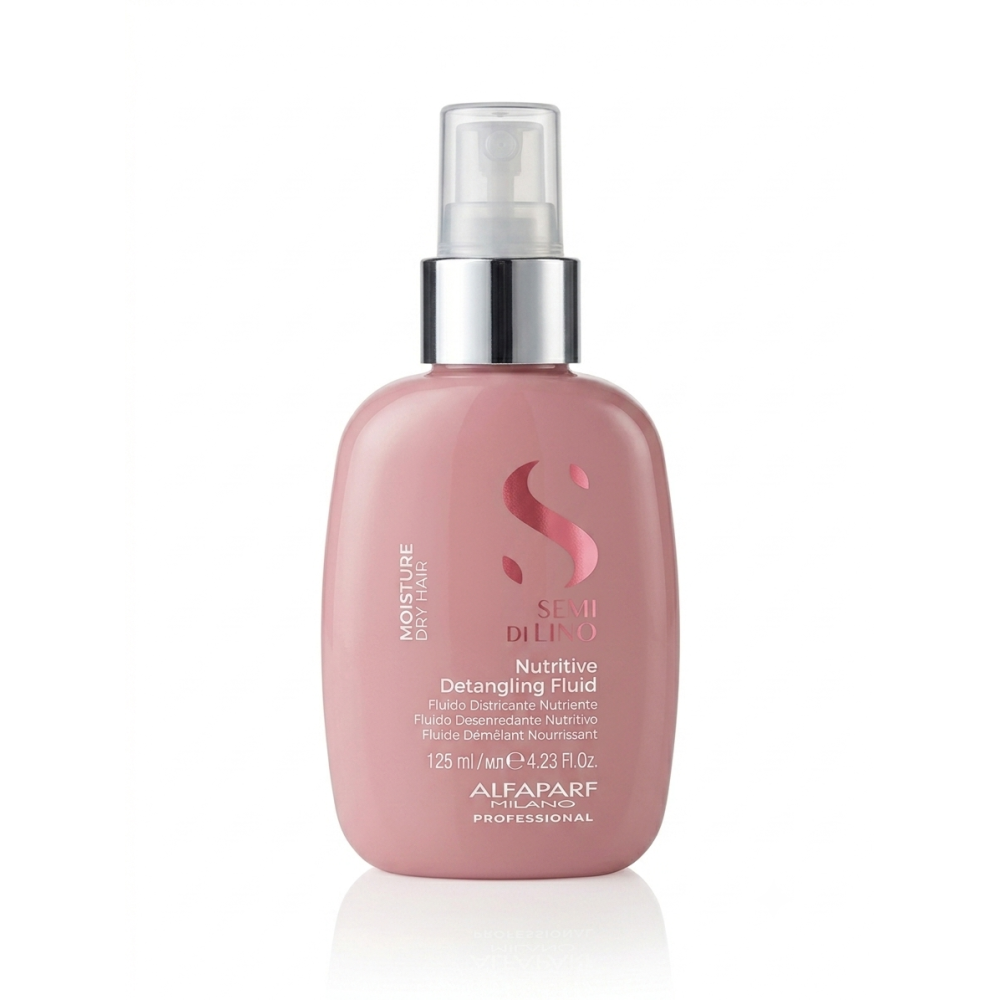 ALFAPARF Milano Semi Di Lino MOISTURE Fluid - Mitrinošs fluīds sausiem matiem, ar termoaizsardzību, 125ml (PF025135)