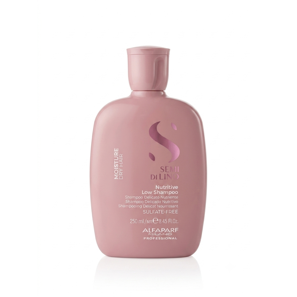 ALFAPARF Milano Semi Di Lino MOISTURE Shampoo - Mitrinošs šampūns sausiem matiem 250ml (PF016415)