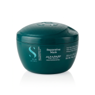 ALFAPARF Milano Semi Di Lino RECONSTRUCTION Mask - Atjaunojoša maska bojātiem un bieziem matiem, 200ml