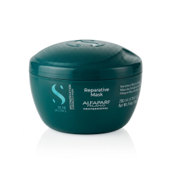 ALFAPARF Milano Semi Di Lino RECONSTRUCTION Mask - Atjaunojoša maska bojātiem un bieziem matiem, 200ml