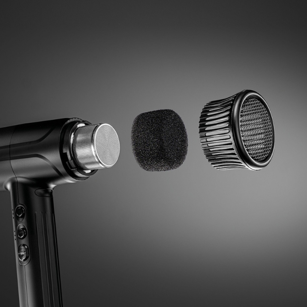 Matu fēns ALPHA IONIC 1800W, melns (402.141)