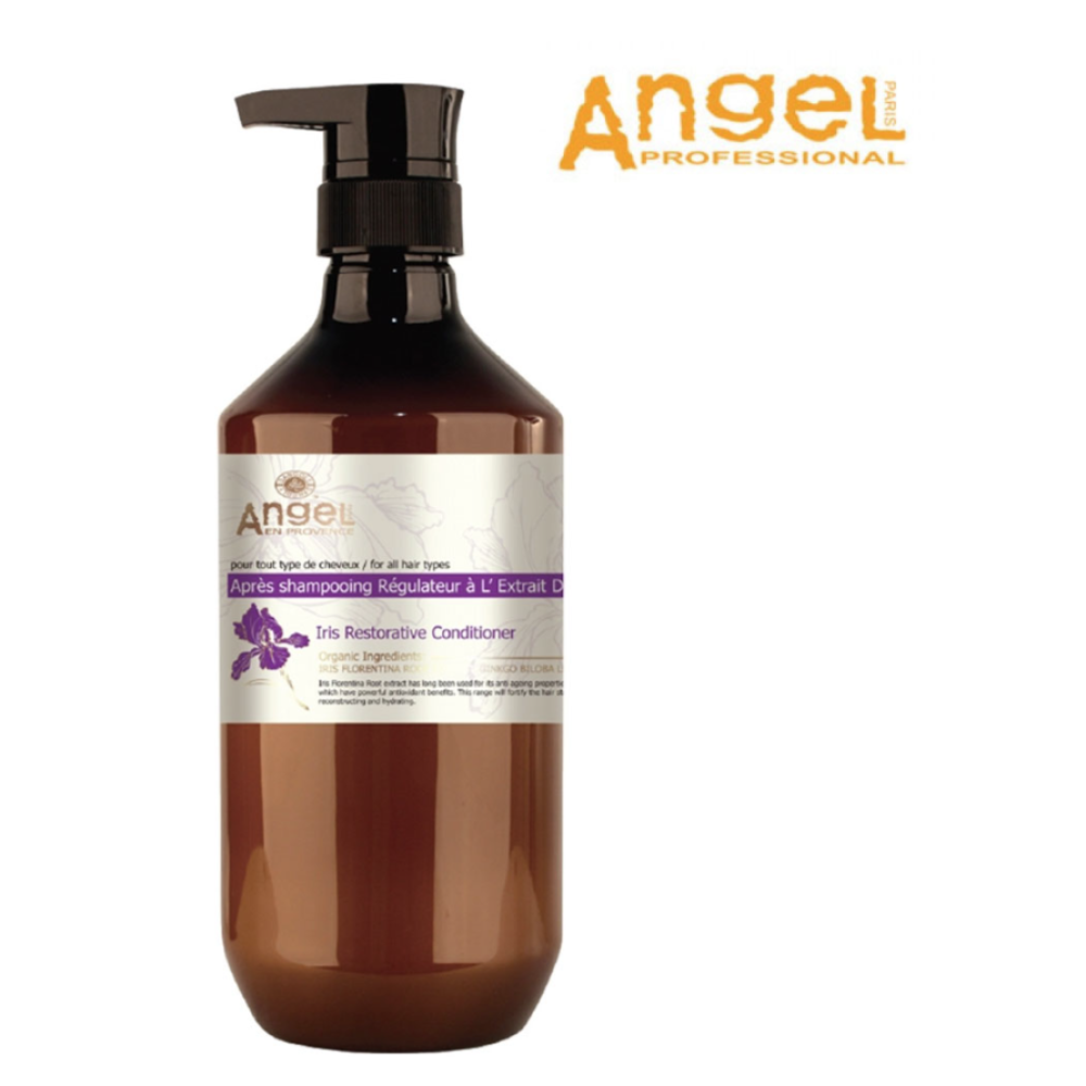 Angel En Provence Iris Restorative Conditioner – Atjaunojošs kondicionieris bojātiem matiem, 800ml (PL-34-4)