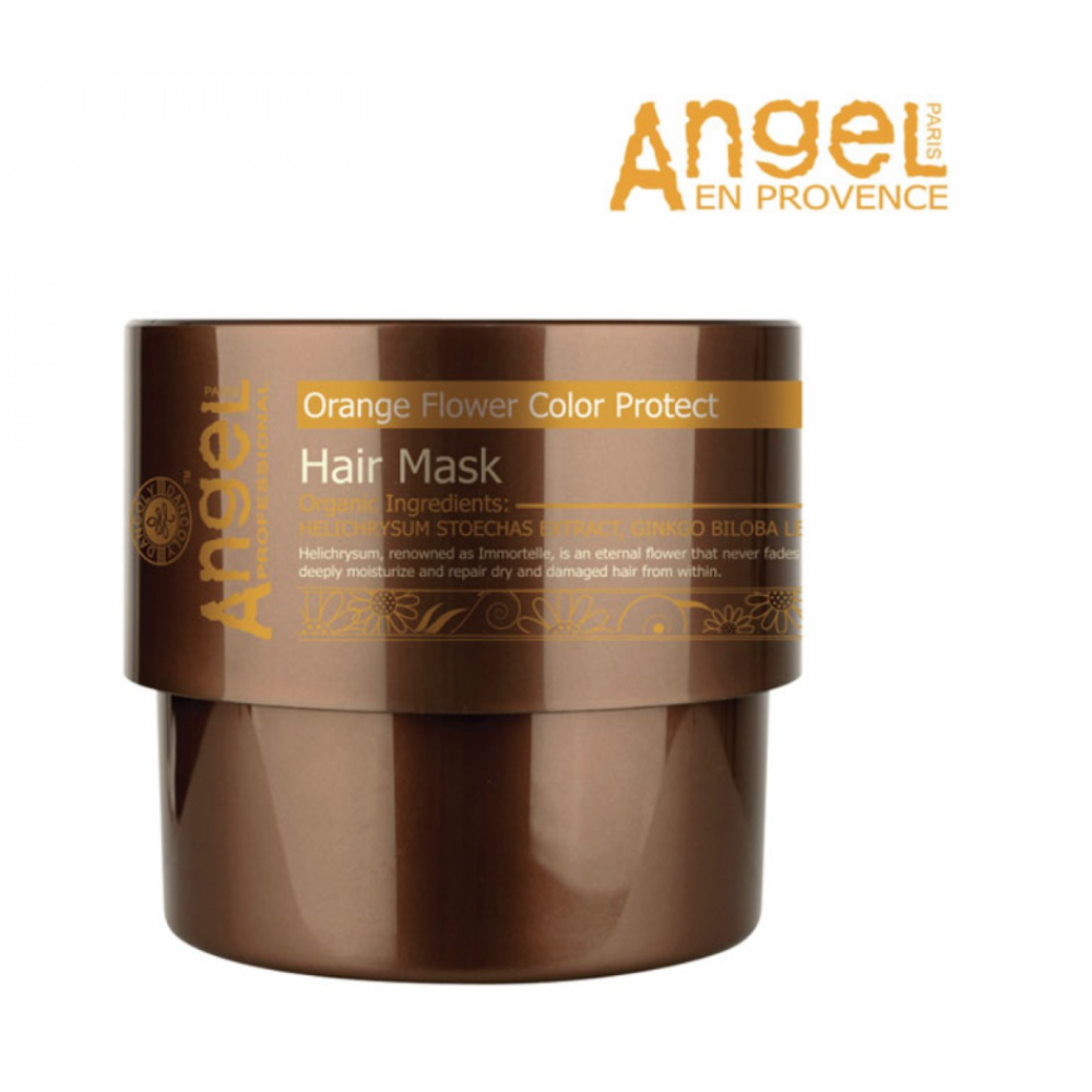 Angel En Provence Orange Flower Color Protect hair mask - Matu maska krāsas aizsardzībai un mirdzumam, 500ml (PL-03-5)