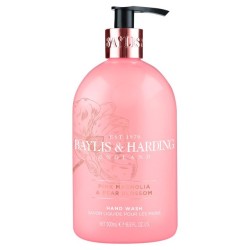 Baylis&Harding England - Pink Magnolia&Pear Blossom šķidrās roku ziepes, 500ml