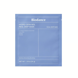 BIODANCE Biodance Hydro Cera-Nol Real Deep Mask - Nakts hidrogela maska ar keramīdiem ādas sausuma novēršanai, 34g