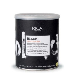 RICA BLACK Brazilian Wax - Melnais Brazīlijas cietais vasks, 800ml