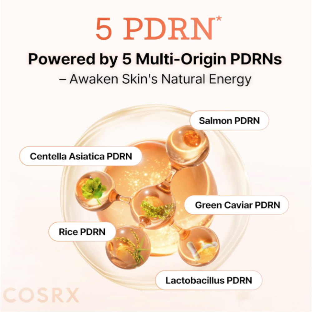 COSRX 5 PDRN Collagen Intense Vitalizing serum - Intensīvs sejas serums ar 5 PDRN, 100ml (121423)