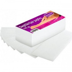 Depilatory paper 7cmX20cm, 90г, 100 шт.- Бумажные полоски для депиляции