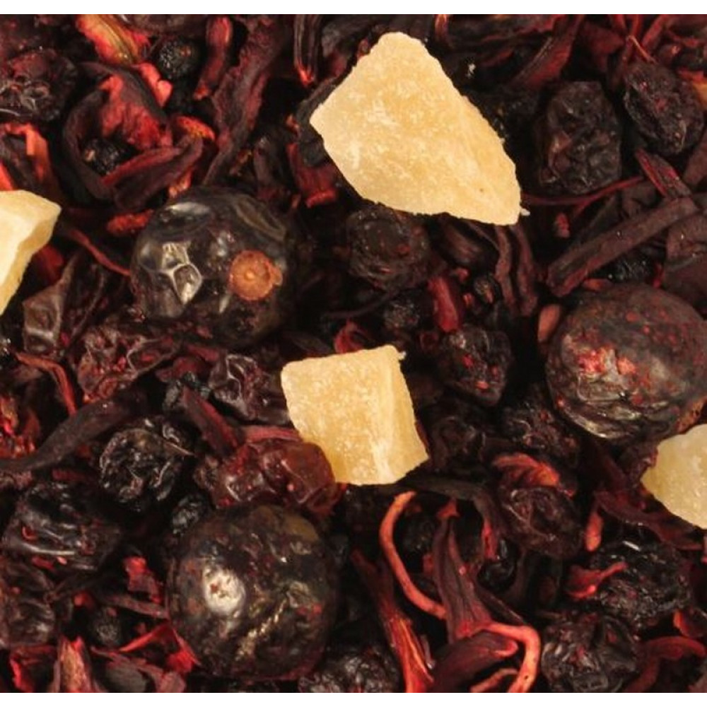 EXQUISITE fruit tea with fruit pieces, 100gr.