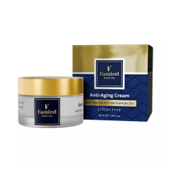FAMIREL Anti-Aging Day Cream Liftactive with Peptides & Niacinamide - Pretnovecošanās dienas krēms ar Nāves jūras minerāliem, 50ml