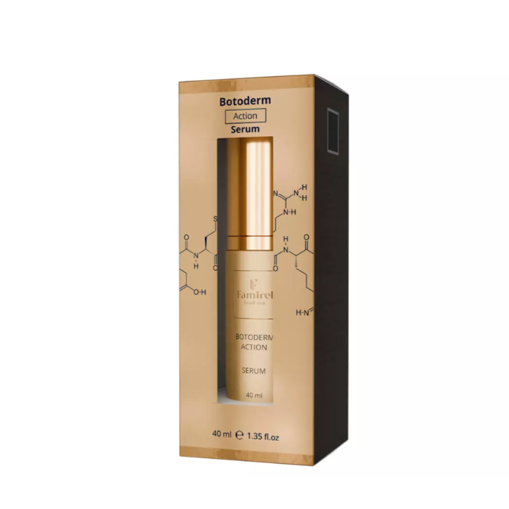 FAMIREL Serum Botoderm Anti-Wrinkle - Pretgrumbu sejas serums, 40ml (7290114085328)